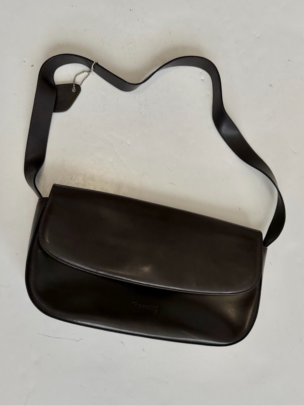 Vintage i santi Italian Leather Brown Shoulder Bag - Picture 3 of 13
